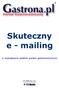 Skuteczny e - mailing. w największym polskim portalu gastronomicznym