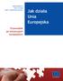 ZROZUMIEĆ POLITYKĘ UNII EUROPEJSKIEJ. Jak działa. Unia Europejska. Przewodnik po instytucjach europejskich