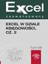 EXCEL W DZIALE KSIĘGOWOŚCI, CZ. 2. Tom VIII NPV WSP.KORELACJI ROZKŁ.EXP JEŻELI COS KOMÓRKA VBA DNI.ROBOCZE ILOCZYN LOG SUMA CZY.