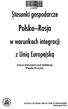 A 389895. Stosunki gospodarcze. Polska Rosja. w warunkach integracji z Uniq Europejską. praca zbiorowa pod redakcją Pawła Bożyka