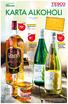 KARTA ALKOHOLI NR 20 / LISTOPAD 2015 K L. Oszczędzasz 29,01 zł Whisky Grant's 1,5 l. cena jedn. 53,32 zł. but.