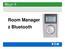 Room Manager z Bluetooth