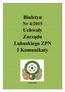 Biuletyn. Nr 4/2015. Uchwały Zarządu Lubuskiego ZPN I Komunikaty