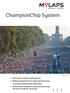 ChampionChip System. Maraton Berlin