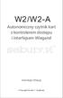 W2/W2-A Autonomiczny czytnik kart z kontrolerem dostępu i interfejsem Wiegand