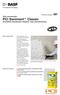 Informacje o produkcie 387 Tynk renowacyjny PCI Saniment Classic. do podłoży obciążonych wilgocią i solą, dwuwarstwowy