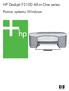 HP Deskjet F2100 All-in-One series. Pomoc systemu Windows