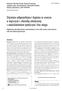 Stężenia adiponektyny i leptyny w osoczu u mężczyzn z chorobą wieńcową z nadciśnieniem tętniczym i bez niego