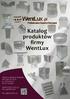 Strona 1. Katalog produktów firmy WentLux