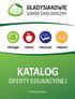 KATALOG OFERTY EDUKACYJNEJ WYDANIE DRUGIE