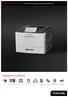 Największa wydajność. Seria Lexmark M5100 Monochromatyczne drukarki laserowe. Bezpośredni port USB. Ekran dotykowy 4,3 cala lub 7 cali. Do 66 str.