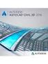 AutoCAD Civil 3D 2016