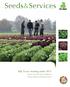 Seeds&Services. Rijk Zwaan Katalog sałata masłowa krucha liściowa dębolistna rzymska batawska endywia Salanova