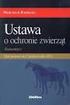 Ustawa o ochronie zwierząt