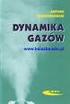 5. Jednowymiarowy przepływ gazu przez dysze.