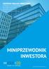 MINIPRZEWODNIK INWESTORA. ul. Bracka 1, Kraków tel. (+48) fax (+48)