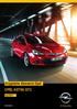 Oryginalne Akcesoria OPEL ASTRA GTC. Luty