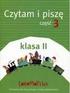 Czytam i piszę. klasa 3