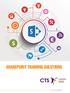 SHAREPOINT TRAINING SOLUTIONS.