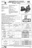 ZAWÓR ROZDZIELAJĄCY SUWAKOWY KOMPAKTOWY sterowany elektropneumatycznie. ISO 5599/01 Wielkość 1. Pobór mocy 6 VA 3,5VA(2,5W) 2,5 W 4 W