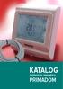 KATALOG. termostaty regulatory PRIMADOM