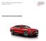 Cennik Audi exclusive A5 Sportback
