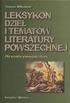 LITERATURA. Lista tematów na egzamin wewnętrzny z... (przedmiot, poziom) Planowana liczba zdających w roku... Liczba przygotowanych tematów