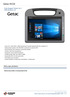 Getac RX10. Pełny opis produktu. Fully Rugged Tablet 10.1 FHD Windows 10