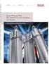 Cylinder tłoczyskowy Siłowniki normowane ISO 15552, seria TRB. Broszura katalogowa