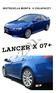 Instrukcja montażu chlapaczy Lancer X 07+ Sedan / Sportback opracowana przez zezniaa INSTRUKCJA MONTAŻU CHLAPACZY