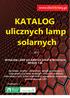 KATALOG ulicznych lamp solarnych