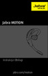 Jabra MOTION. Instrukcja Obsługi. jabra.com/motion