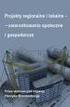 PROJEICTY REGIONALNE I LOKALNE - - UWARUNKOWANIA SPOŁECZNE I GOSPODARCZE. Praca zbiorowa pod redakcją Henryka Brandenburga