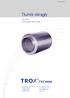 Tłumik okrągły. Typ CAK z tworzywa sztucznego. TROX Austria GmbH (Sp. z o.o.) tel.: Oddział w Polsce fax: