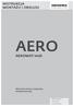 INSTRUKCJA MONTAŻU I OBSŁUGI AERO. AEROMAT midi. Nawiewnik okienny z opcjonalną izolacją akustyczną. Window systems Door systems Comfort systems