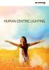 HUMAN CENTRIC LIGHTING