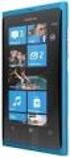 Instrukcja obsługi Nokia Lumia 800