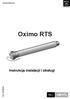 Oximo RTS. Instrukcja instalacji i obsługi. Ref A