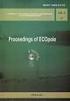 Proceedings of ECOpole Vol. 1, No. 1/2 2007