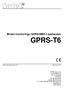 Moduł monitoringu GPRS/SMS z zasilaczem GPRS-T6