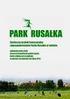 Społeczny projekt koncepcyjny zagospodarowania Parku Rusałka w Lublinie,