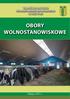 WARMIŃSKO-MAZURSKI OŚRODEK DORADZTWA ROLNICZEGO W OLSZTYNIE OBORY WOLNOSTANOWISKOWE