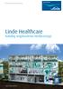 Katalog wyposażenia medycznego. Linde Healthcare. Katalog wyposażenia medycznego. Linde: Living healthcare