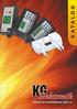 KG Elektronik jest tak e dystrybutorem innych urz¹dzeñ steruj¹cych systemami grzewczymi i klimatyzacyjnymi.