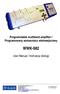 Programmable multiband amplifier / Programowany wzmacniacz wielowejciowy WWK-982. User Manual / Instrukcja obsługi