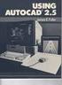 AUTOCAD ASSISTED TEACHING OF DESCRIPTIVE GEOMETRY AND ENGINEERING GRAPHICS