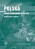 Rozdział IV ANALIZA PORÓWNAWCZA POZYCJI KONKURENCYJNEJ POLSKICH REGIONÓW TURYSTYCZNYCH