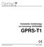 Konwerter monitoringu na transmisję GPRS/SMS GPRS-T1