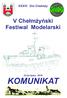 XXXVI Dni Chełmży V Chełmżyński Festiwal Modelarski lipiec 2016 KOMUNIKAT