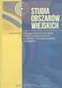 Wieś w badaniach geograficznych wybrane problemy badawcze